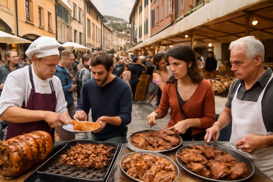 Discover Brisighella’s Culinary Delights At The Porchetta And Agnellone Festivals Discover Brisighella’s Culinary Delights At The Porchetta And Agnellone Festivals