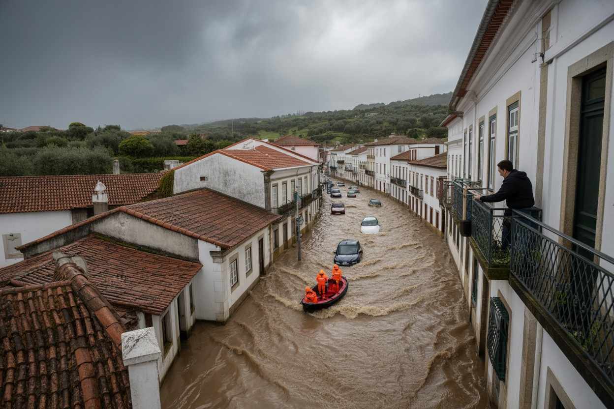 Portugal Issues Flooding Alert As Heavy Rainfall And Strong Winds Threaten Tourism Across The Country: All You Need To Know Portugal Issues Flooding Alert As Heavy Rainfall And Strong Winds Threaten Tourism Across The Country: All You Need To Know