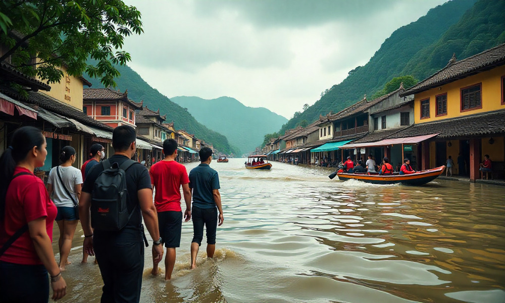Vietnam Endures Unmatched Flooding Devastation As Torrential Rains Submerge Iconic Destinations In Hue And Hoi An Displacing Thousands And Crippling The Region’s Infrastructure Vietnam Endures Unmatched Flooding Devastation As Torrential Rains Submerge Iconic Destinations In Hue And Hoi An Displacing Thousands And Crippling The Region’s Infrastructure