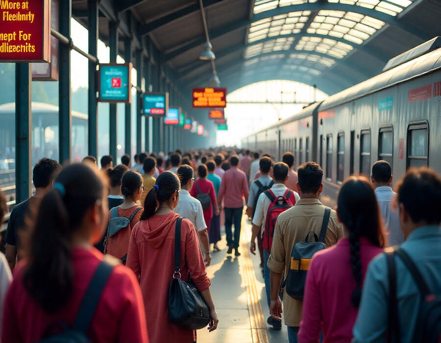 India Transforms Train Travel Experience By Introducing Unreserved Travel Scheme, Offering Unmatched Accessibility And Flexibility For Daily Commuters India Transforms Train Travel Experience By Introducing Unreserved Travel Scheme, Offering Unmatched Accessibility And Flexibility For Daily Commuters