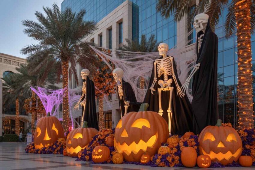 Halloweendubai - travel and tour world Image of halloween decors