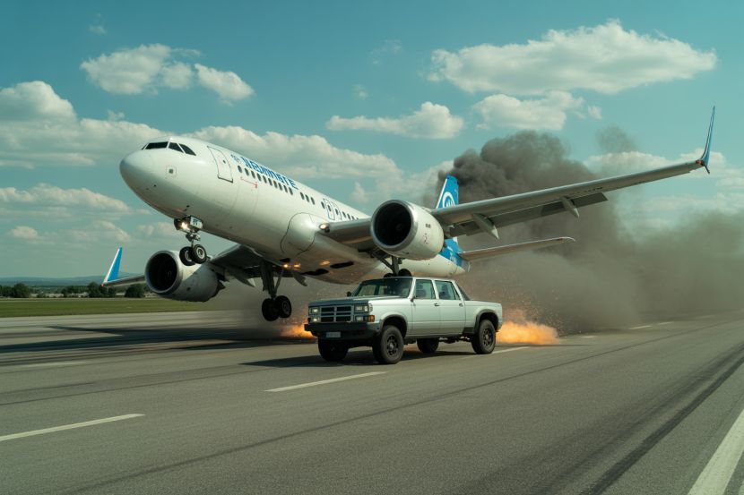 Hong kong airplane crash - travel and tour world Deadly airact 747 cargo plane runway accident at hong kong international airport