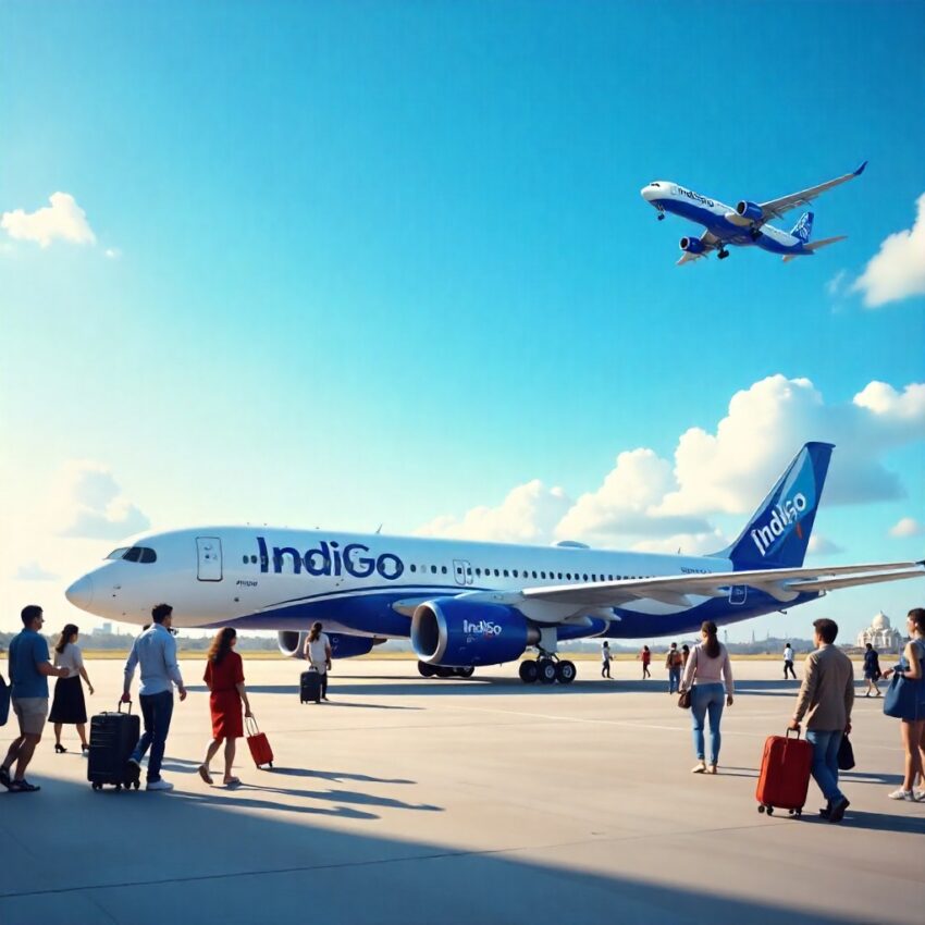 Indigo 1 - travel and tour world The united states, united kingdom, and canada are set to play a pivotal role in boosting india’s tourism as indigo, the country's largest airline by market share, expands its fleet with 30 additional Airbus A350-900 aircraf
