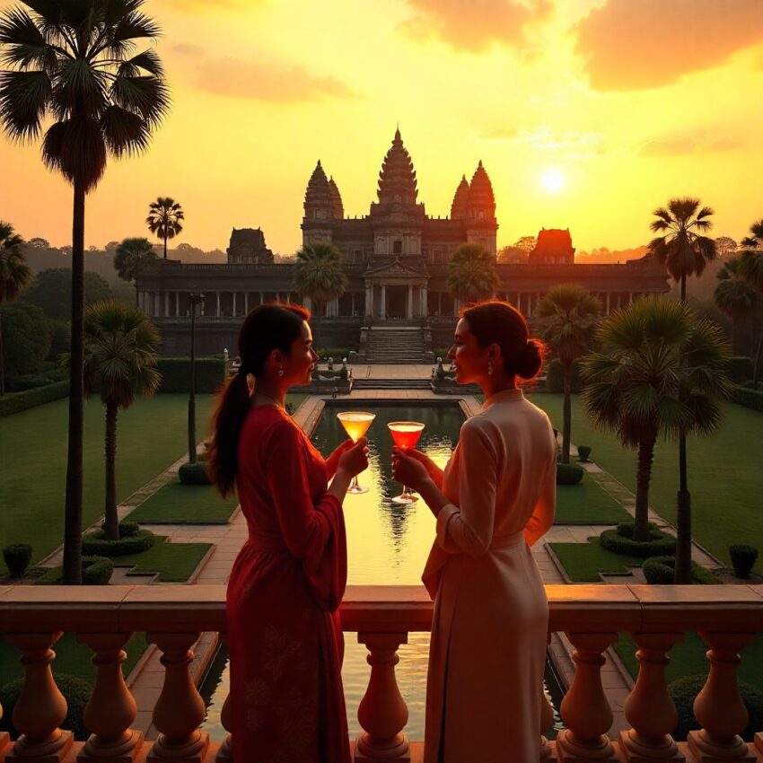 Michelin-recognized hotels like zannier phum baitang and raffles grand hotel d’angkor are at the forefront of cambodia’s rise as a luxury tourism destination