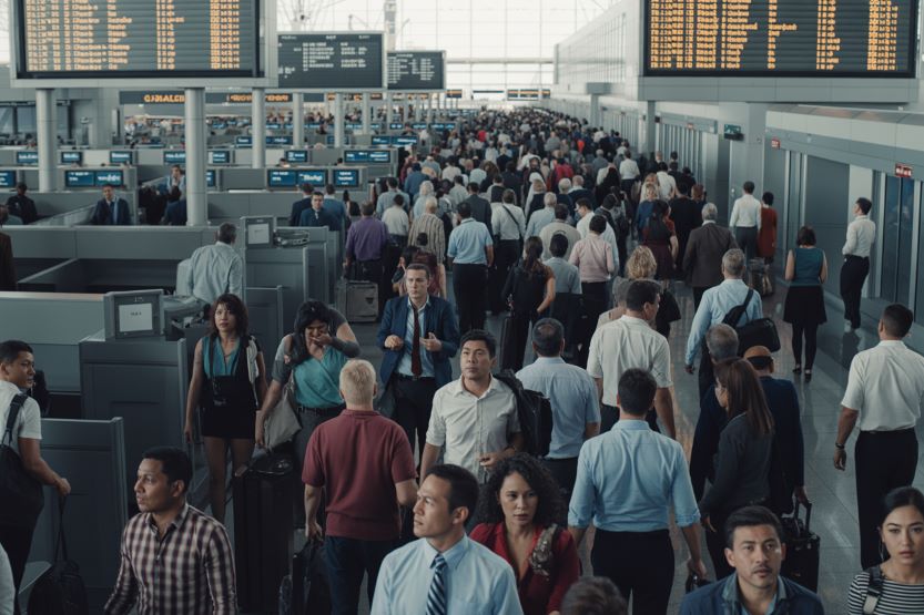 Multiple flight cancellations cause passenger inconvenience