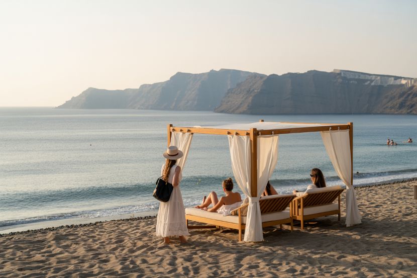 Royal Beach Club Santorini: A New Era Of Luxury Travel In Greece By Royal Caribbean