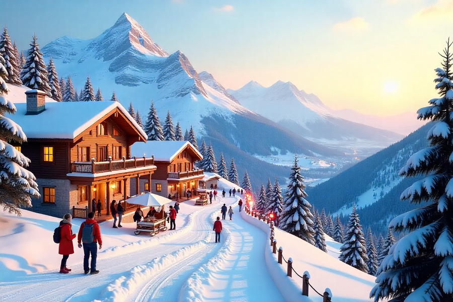 Greek Winter Tourism On The Rise After Ohi Day Success, With Mountain Resorts Anticipating Record Occupancy And Continued Growth Through The Holidays Greek Winter Tourism On The Rise After Ohi Day Success, With Mountain Resorts Anticipating Record Occupancy And Continued Growth Through The Holidays