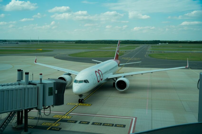 An airspace security scene at an airport - travel and tour world