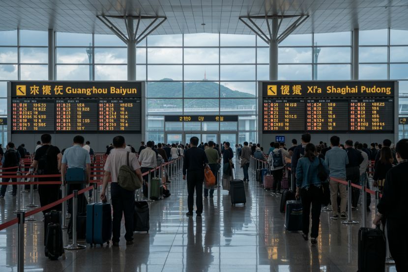 More than 45 flights axed by china eastern, air china, and shenzhen airlines