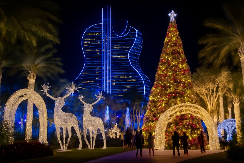 Celebrate The Holidays At Seminole Hard Rock Hotel & Casino Hollywood