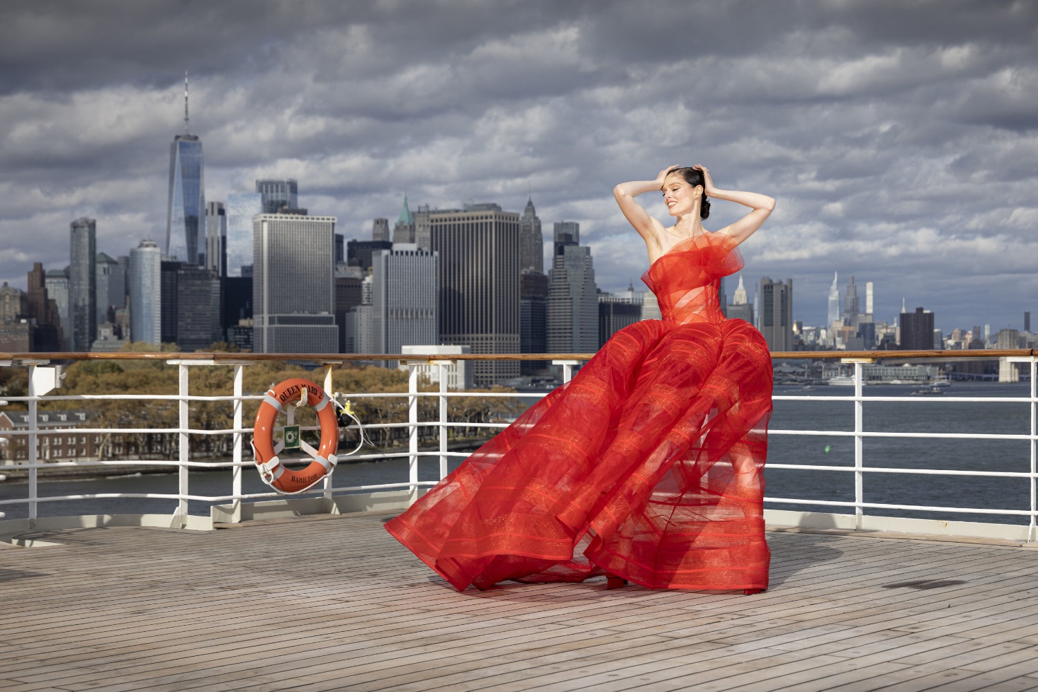 Cunard’s Queen Mary 2 Hosts Christian Siriano, Bob Mackie, And Coco Rocha For A Star-studded Fashion Week Voyage From New York To Southampton