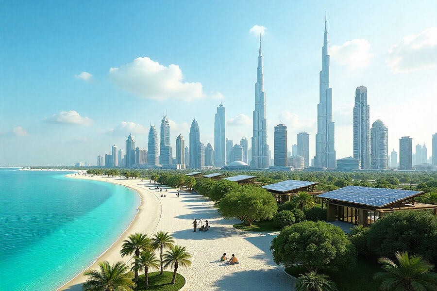 Dubai Reinforces Its Position As A Top Global Destination By Combining High-end Luxury With Cutting-edge Sustainability Practices To Attract Eco-friendly Tourists