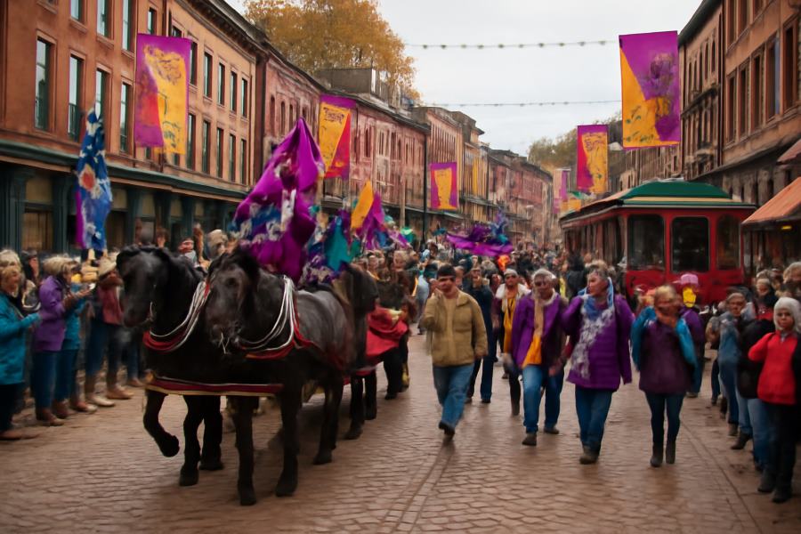 Celebrate Illinois Wine At The 41st Annual Nouveau Parade & Celebration In Galena