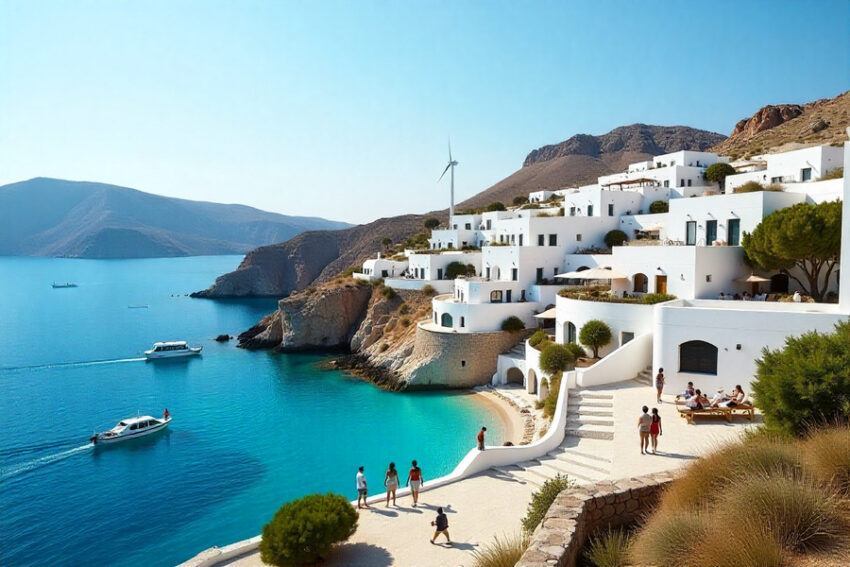 Polish tourists
Greece