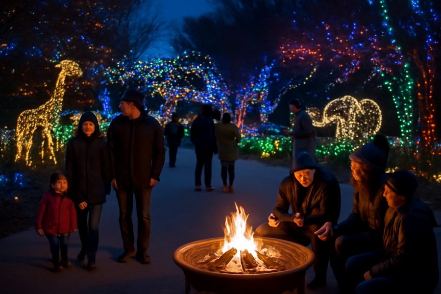 Experience The Magic Of Zoo Lights At Henson Robinson Zoo This Holiday Season