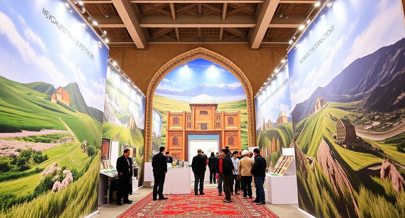 Kyrgyzstan Showcases New Cultural Heritage And Natural Beauty At The Tashkent International Tourism Fair Of This Year, Promoting Its Silk Road Tourism