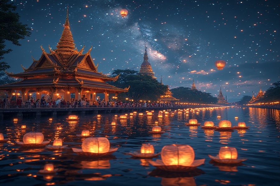 Loy Krathong Festival Set To Drive Over Six Billion Baht In Tourism Revenue, Capturing The Heart Of Thailand With Mindful Celebrations