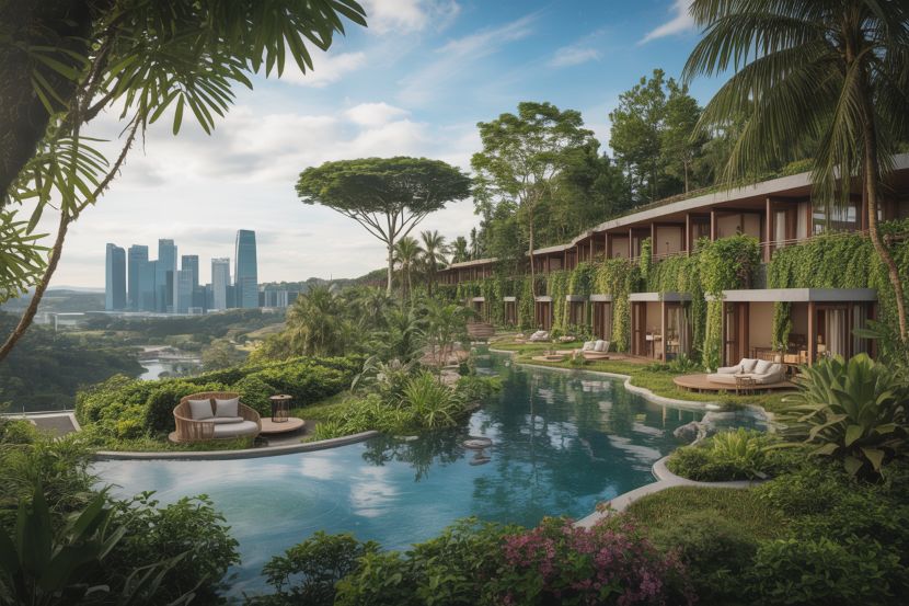 Banyan tree’s mandai rainforest resort unveiled in singapore’s wildlife reserve