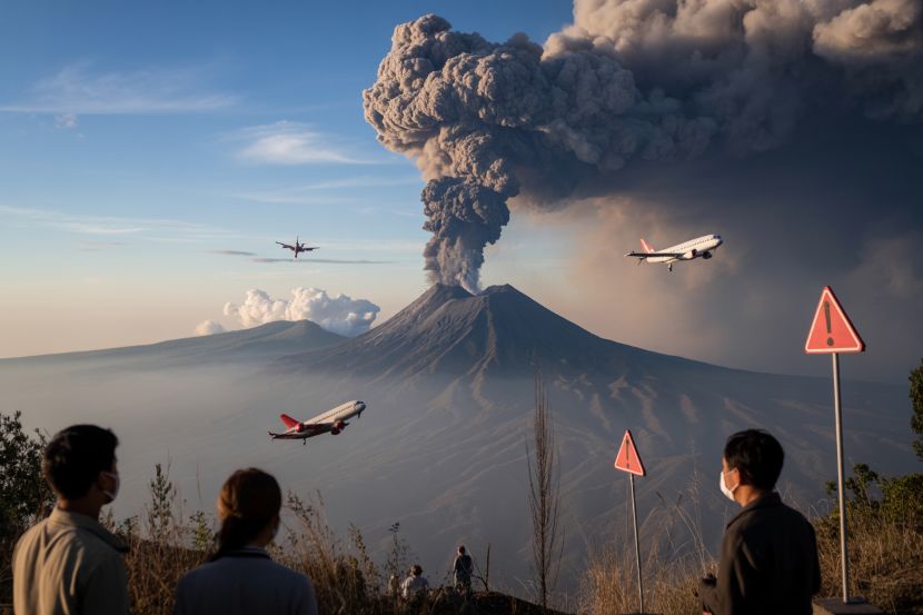 Mount Semeru Eruption in Indonesia: Ash Soars to 54,000ft and Red Flight Warning Issued – What Travelers Need to Know