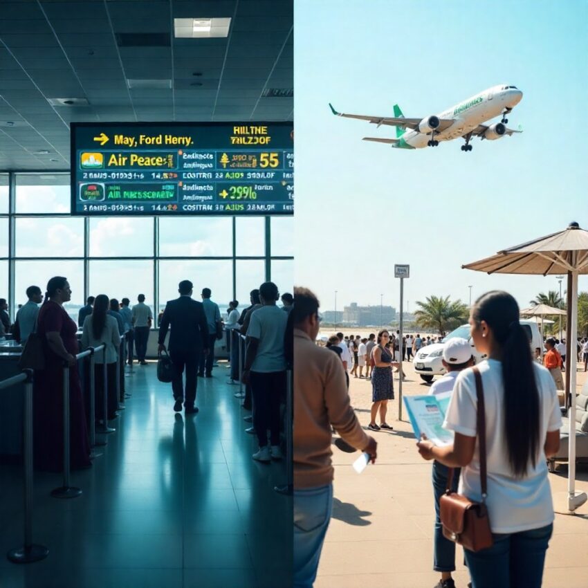 Nigeria - travel and tour world Air peace and aero contractors flag nigeria’s us. 50 international ticket levy by ncaa, warning of rising airfares and potential passenger drop.