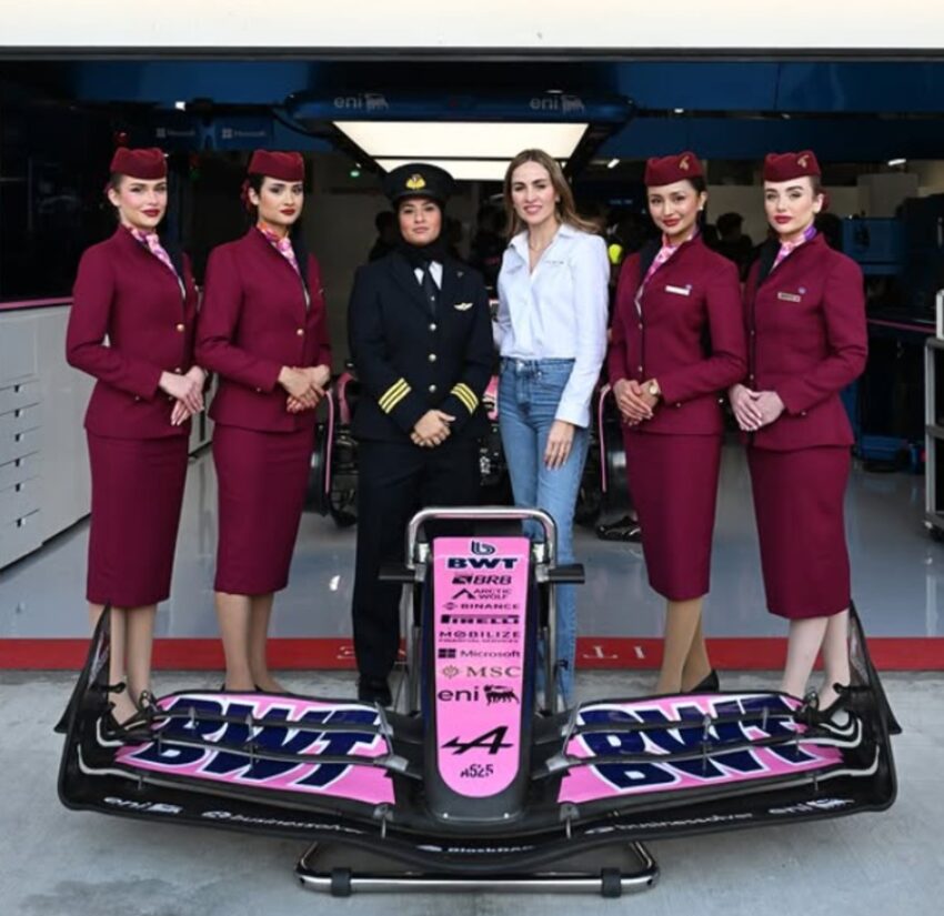 Qatar Airways Renews New Partnership with the BWT Alpine Formula One, Emphasizing on their Diversity and Female Empowerment, Boosting its Sports Tourism and Fans Travel – Travel And Tour World