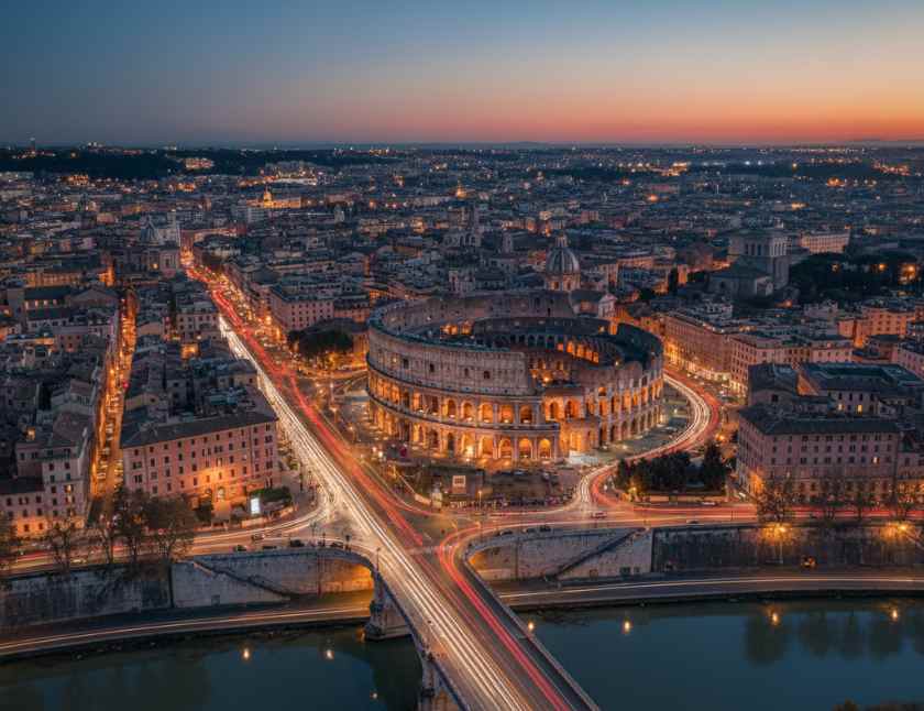 Rome streets - travel and tour world Rome