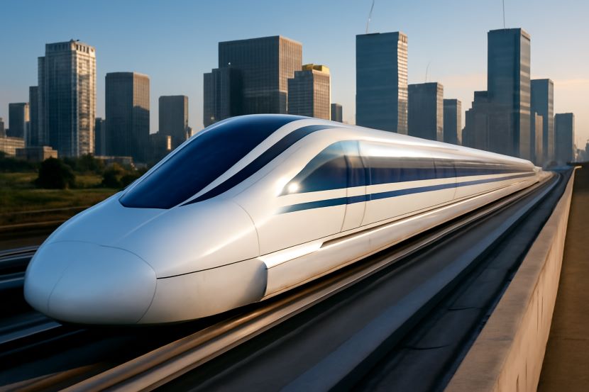 Scmaglev Train Set SCMaglev Joins Hyperloop, Vande Bharat Express, Fuxing Hao, CRC Maglev ...