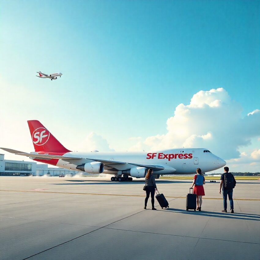 SF Express has launched its first-ever UK flights, marking a significant milestone for both the logistics sector and East Midlands Airport’s growing reputation as a major international cargo hub