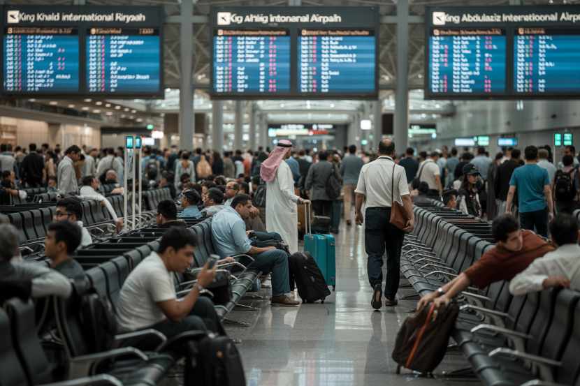 Travel Disarray in Saudi Arabia as BeOnd, Akasa Air, and Saudia Experience 5 Flight Cancellations and Multiple Delays, Affecting Major Airports in Riyadh and Jeddah