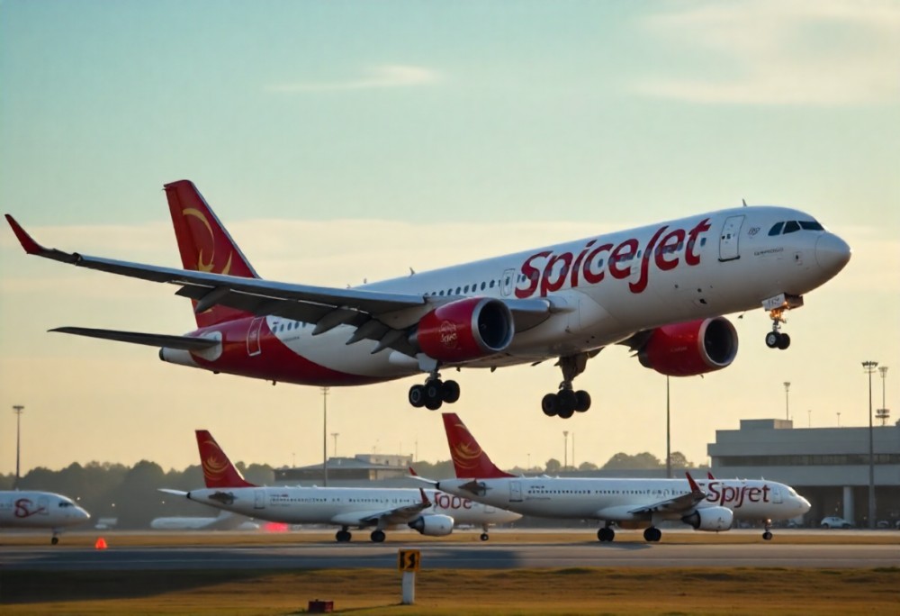 Spicejet Shares Surge Five Percent After Announcing Aggressive Fleet Expansion Plan, Aiming To Double Operational Fleet By End Of This Year