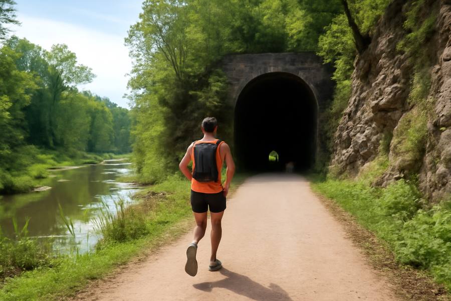 Experience Scenic Adventure At The Tunnel Hill 50/100 Mile Run
