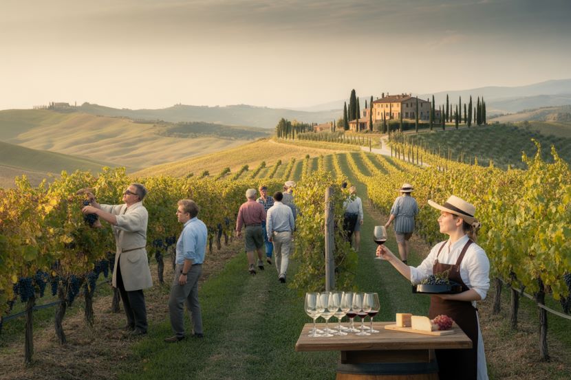 Tuscany, Italy – The Ultimate Wine Journey: Why More Travelers Are Embracing Wine Tourism in Europe’s Vineyards