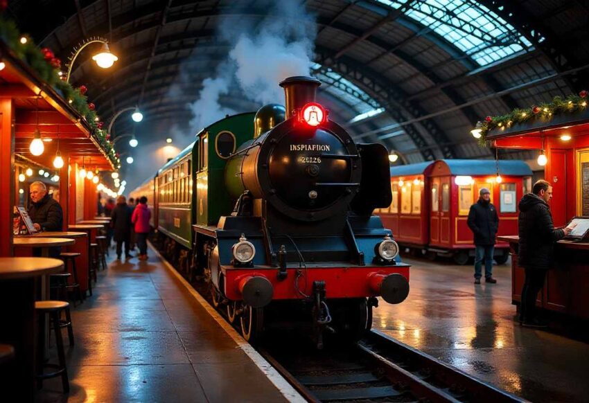 West somerset railway railways festive