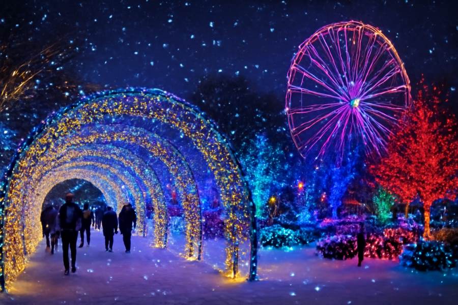 Discover Chicago’s Iconic Holiday Tradition: Zoolights At Lincoln Park Zoo Turns 30