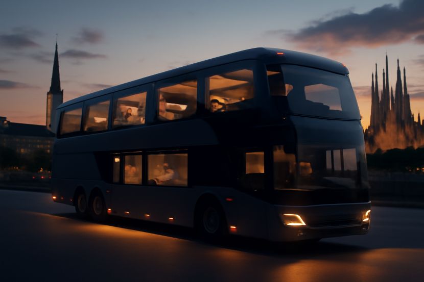 Zurich, Amsterdam, And Barcelona Tourism To Benefit From New Luxury Overnight Bus Service