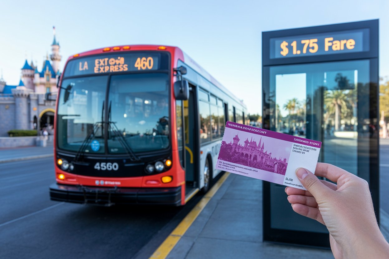 Disneyland Budget Hack: Use La Metro Bus For $1.75 Ride Instead Of $60 Daily Parking