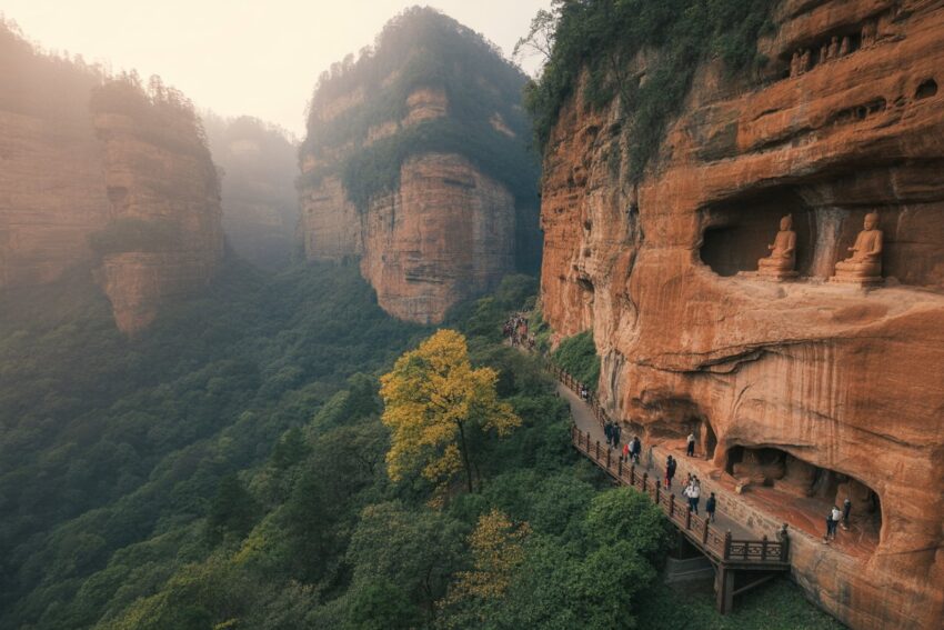 Tongtian Rock Grottoes Jiangxi Elevate Regional Tourism Growth Through Heritage and Nature