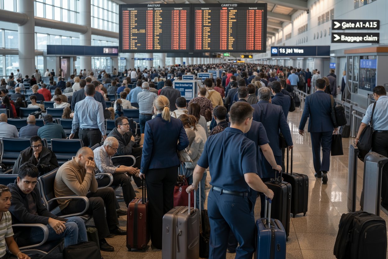 Thousands Of Passengers Isolated Across US as SkyWest, Horizon, American, United, Republic, Delta Face 170 Flight Cancellation and 3872 Delays at Phoenix, Portland, Louisville, Burbank, Philadelphia, Denver and More