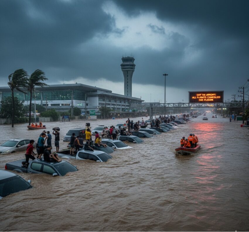 Southern thailand hit by catastrophic floods