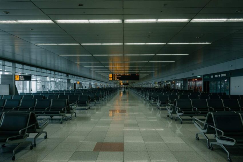 Airportclosed - travel and tour world Image of a vacant airport