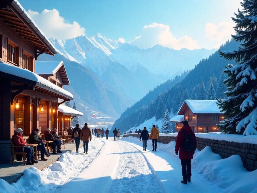 Hotel occupancy in Himachal Pradesh rises to around 40% post‑Diwali weekend, from just 5%, as tourist footfall returns — a welcome rebound for the state’s tourism sector