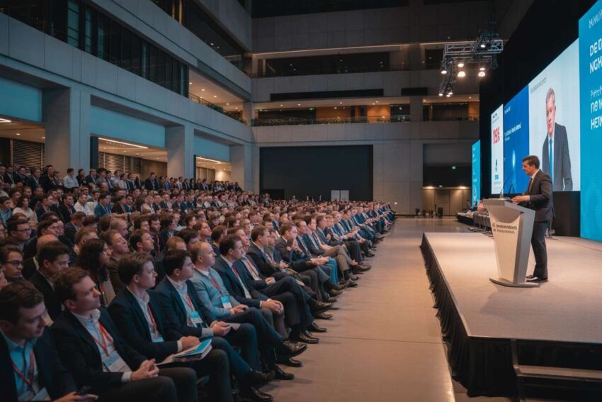 Imagen de una conferencia