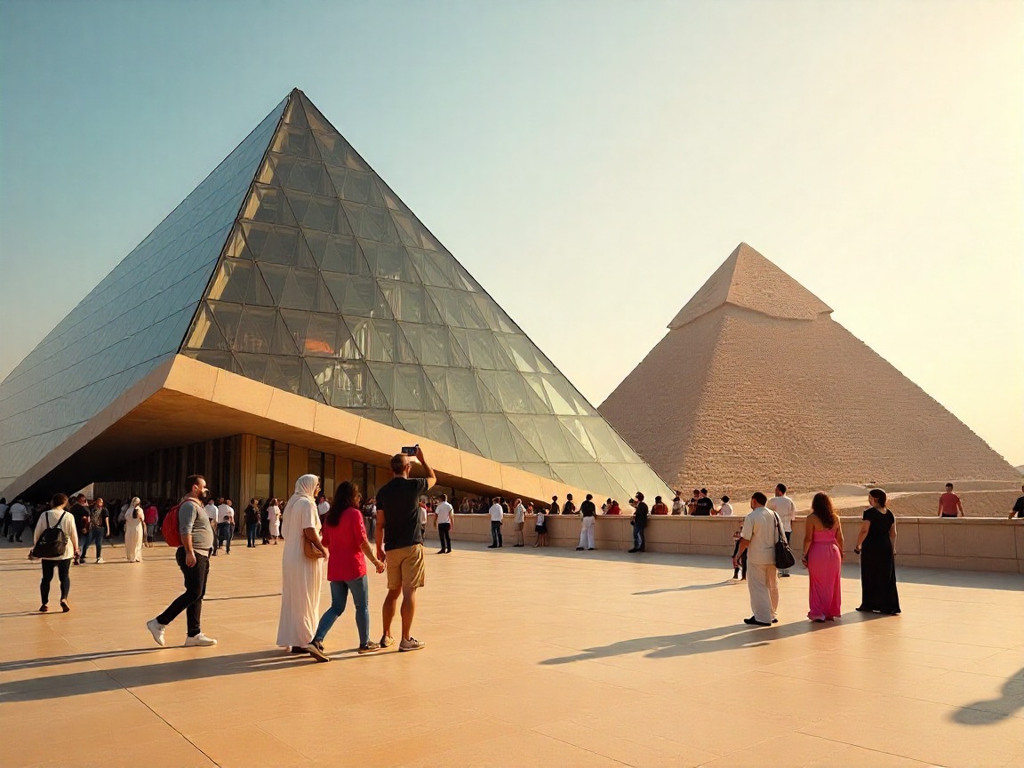 Grand Egyptian Museum near the giza Pyramids set To Benefit From Record‑visitor Surge As Germany , Russia And Saudi arabia Lead Arrivals In Egypt