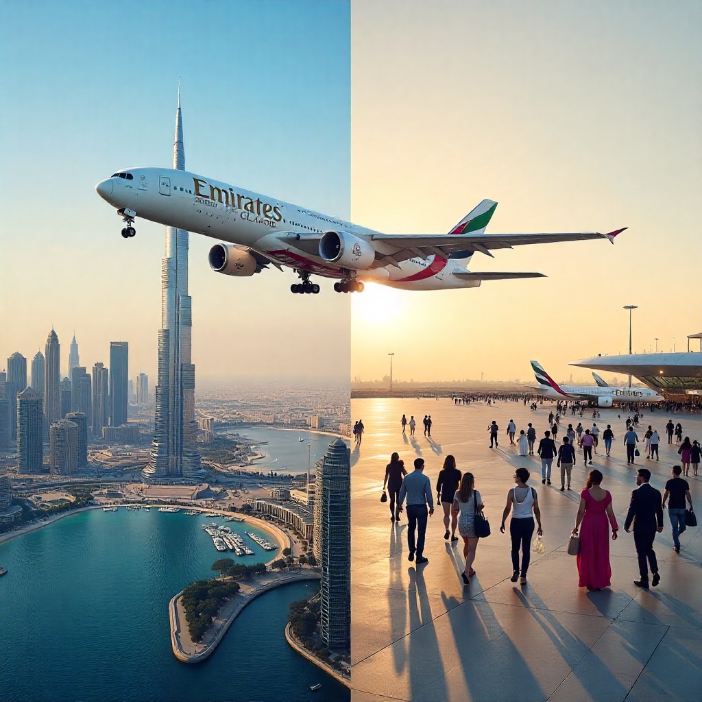 Emirates Airline erzielt Rekordgewinn, während Dubai im ersten Halbjahr 2025 9,88 Millionen Besucher begrüßt; 