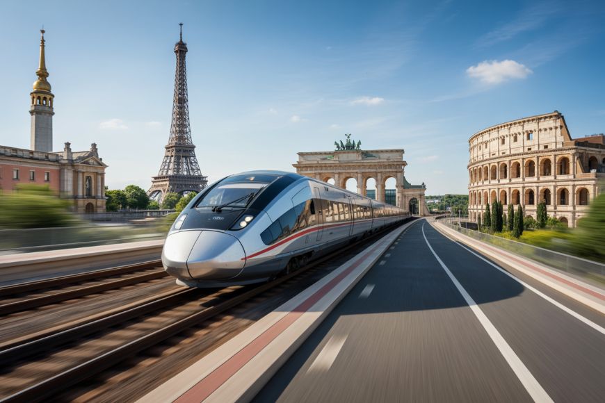 EU’s 2040 Train Plans: Ditch Planes, Ride the Lightning-Fast Rails ...