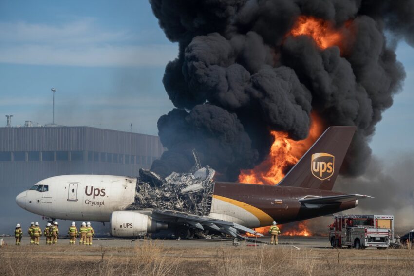 Tragedy at Takeoff: The UPS Airlines Cargo Plane Crash in Louisville -  Travel And Tour World