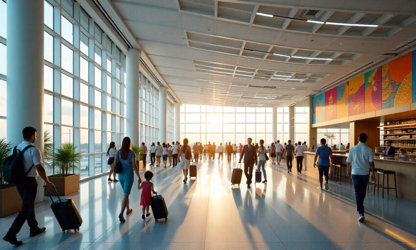 Delhi Airport
passengers