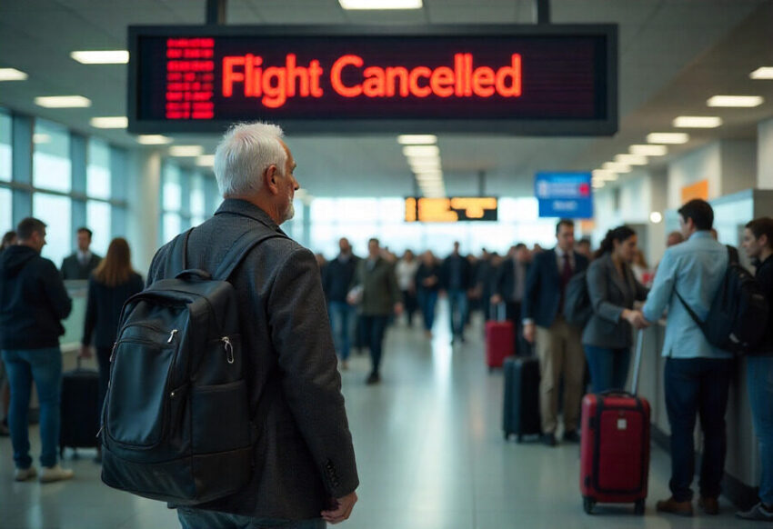Thousands of Passengers Grounded,
Belgium,