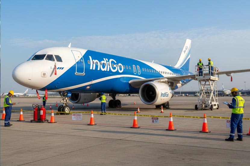 Indigo A320 Aircraft Inspections Progressing Well, Ensuring Safety And Minimal Disruptions