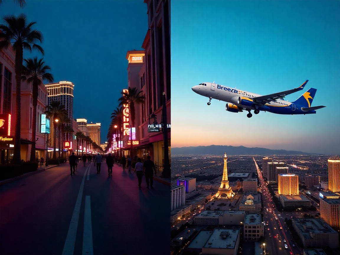 Canada’s Visits To Las vegas Down About 15% In First Half 2025, Raising Concern For The Hospitality Sector As Breeze airways Adds New U.s. Routes From Las vegas